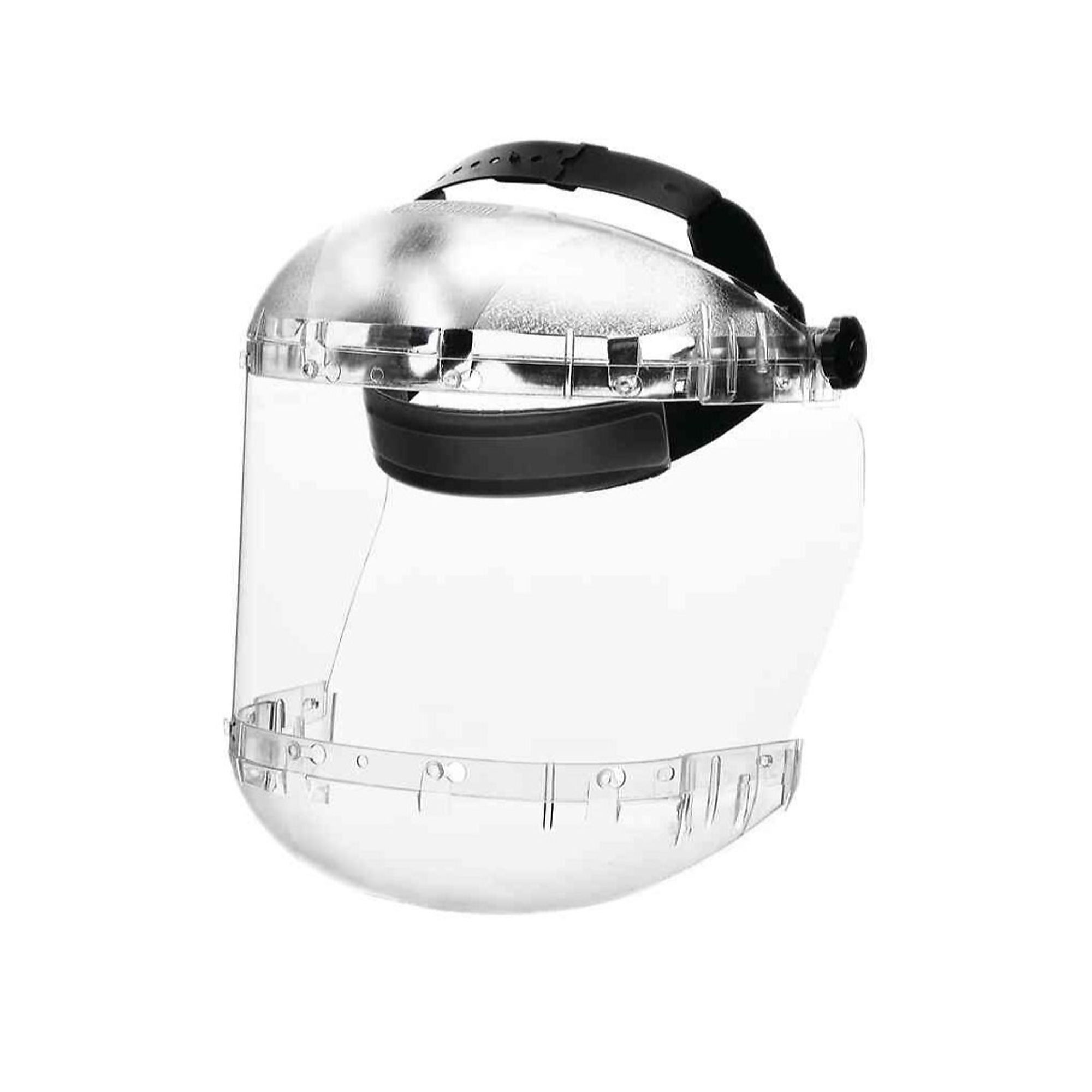 Sellstrom® - Face Shield - 380 Series “MAX LIGHT” - 6.5" x 19.5" x 0.040" Window - Clear - Ratcheting Headgear - Dual Crown - Model # S38410